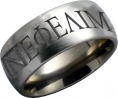 Кольцо с логотипом Nefelim